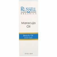 Russell Organics, Масло маракуйи, 2 жидких унции (60 мл)