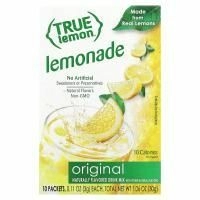 True Citrus, True Lemon, Настоящий лимонад, 10 пакетов, 1,06 унц. (30 г)