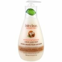 Live Clean, Увлажняющее жидкое мыло для рук, кокосовое молочко, 17 унций (500 мл)