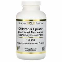 California Gold Nutrition, Children's Epicor, 125 мг, 360 растительных капсул