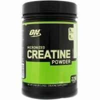Optimum Nutrition, Микронизированный креатин, порошок, без запаха, 2,64 фунта (1,2 кг)