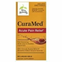 Terry Naturally, CuraMed, средство для снятия боли, 60 жидких гелей