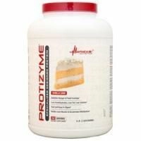 Metabolic Nutrition, Protizyme Ванильный торт 4 фунта