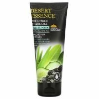 Desert Essence, Маска для лица с огуречным углем 3,4 жидких унции