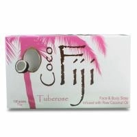 Organic Fiji, Мыло для лица и тела, тубероза, 7 унций (198 г) 1 шт.