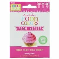 ColorKitchen, Декоративные пищевые красители от самой Природы, Розовый, 1 пакет с красителем, 0,088 унц. (2,5 г)