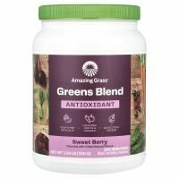 Amazing Grass, Зеленые суперфуды, антиоксидант, Сладкая ягода, 24,7 унц.(700 г)