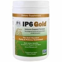 IP-6 International, IP6 Gold, Формула для поддержки иммунитета, Вкус тропических фруктов, Порошок, 414 г