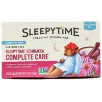 Celestial Seasonings, Wellness Tea, Sleepytime, добавка для укрепления иммунитета с эхинацеей, без кофеина, 20 чайных пакетиков, 36 г (1,3 унции)