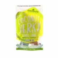 Cocoburg LLC, Кокос вяленый, чили и лайм, 1,5 унц. (43 г)