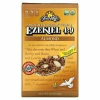 Food For Life, Ezekiel 4:9, Каша из пророщенных злаков с миндалем, 16 унций (454 г)