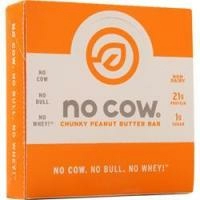 D's Naturals, Батончик No Cow протеиновый с арахисовым маслом 12 батончиков