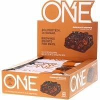 One Brands, Один батончик, шоколадный брауни, 12 батончиков, 2,12 унц. (60 г) каждый