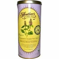 Heather's Tummy Care, Tummy Teas, органический мятный чай без кофеина в пакетиках, 36 больших пакетиков