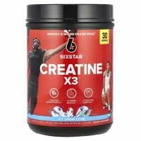 SIXSTAR, Creatine X3, снежный кокос в кокосовом орехе, 1,00 кг (2,20 фунта)