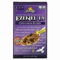 Food For Life, Ezekiel 4:9, Каша из пророщенных злаков с корицей и изюмом, 16 унций (454 г)