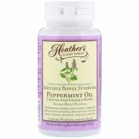 Heather's Tummy Care, Масло перечной мяты, синдром кишечника, 90 мягких таблеток в желудочно-резистентной оболочке