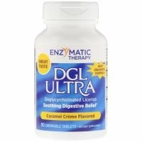 Nature's Way, Dgl Ultra, с карамельно-сливочным вкусом, 90 жевательных таблеток