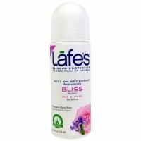 Lafe's Natural Bodycare, Шариковый Дезодорант, Пудра 3 унции (89 мл)
