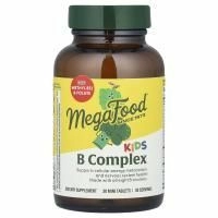 MegaFood Комплекс витаминов группы B для Детей, 30 таблеток