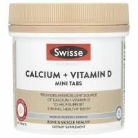Swisse, Ultiboost®, кальций и витамин D, мини-таблетки, 300 таблеток