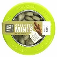 Sencha Naturals, Мятные леденцы со вкусом зеленого чая, бомбейский чай, 1,2 унц. (35 г)