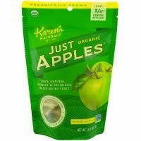 Karen's Naturals, Органические яблоки сушеные Just Apples, 1,5 унции (42 г)