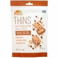 Pro Bar, Thins - Чипсы для закусок Арахисовое масло и шоколадная крошка 4 унции