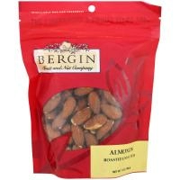 Bergin Fruit and Nut Company, Жареный миндаль, неупакованный, 198 г (7 унций)