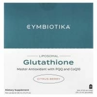 Cymbiotika, Глутатион, липосомальный препарат, цитрусовые, 25 пакетиков по 5 мл