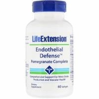 Life Extension, Endothelial Defense, Полноценный комплекс с гранатом, 60 мягких таблеток