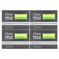 Dove, Men+Care, мыло для лица и тела «Экстрасвежесть», 4 шт. по 113 г (4 унции)