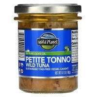 Wild Planet, Petite Tonno Wild Tuna in Pure Olive Oil, 6.7 oz (190 g)