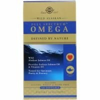 Solgar Wild Alaskan Full Spectrum Omega, 120 мягких капсул