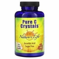 Nature's Life, Чистые кристаллы C, 226 г (8 унций)