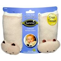 Summer Infant, Travel Pals, уютные ременные петли, 2 покрытия на жгуты