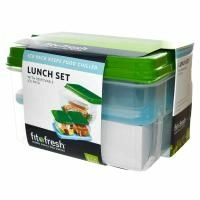 Fit & Fresh, Набор контейнеров, со сменным паковым льдом , набор из 7 предметов