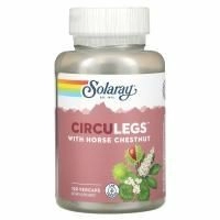 Solaray, CircuLegs - Конский каштан Специальная формула 120 вег капсул