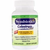 Symbiotics, Colostrum with Lactoferrin Plus, 120 Veg Capsules