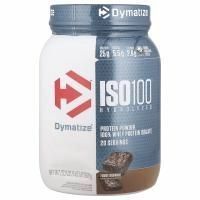 Dymatize, ISO100® Hydrolyzed, 100% изолят сывороточного протеина, брауни с помадкой, 660 г (1,45 фунта)