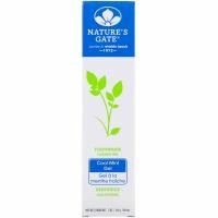 Nature's Gate, Зубная паста, Cool Mint Gel, без фтора, 5 унций (141 г)