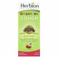 Herbion Naturals, Детский сироп от кашля, без спирта, с медом и натуральной вишней, 150 мл (5 жидк. унц.)