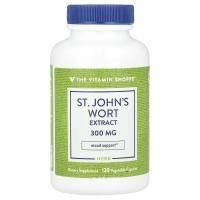 The Vitamin Shoppe, Экстракт зверобоя, 300 мг, 120 растительных капсул