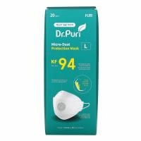 Dr. Puri, одноразовая маска KF94 (N95 / KN95 / FFP2), 20 штук