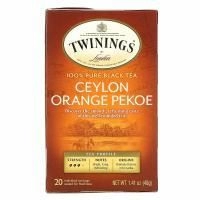 Twinings, чистый черный чай, 20 чайных пакетиков, 40 г (1,41 унции)