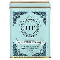 Harney & Sons, Зимний белый чай "Эрл Грей", 20 пакетиков, 0.9 унций (26 г)