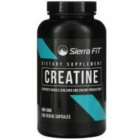 Sierra Fit, Креатин, 750 мг, 240 растительных капсул