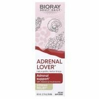 Bioray, Loving Energy, добавка для поддержки здоровья надпочечников с медицинскими грибами, без спирта, 60 мл (2 жидк. унции)