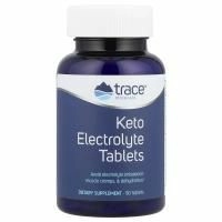 Trace Minerals Research, Таблетки "Кето Электролит", 90 таблеток