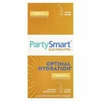 Himalaya, PartySmart®, электролиты, тропические фрукты, 6 упаковок в стиках по 15 г (0,53 унции)